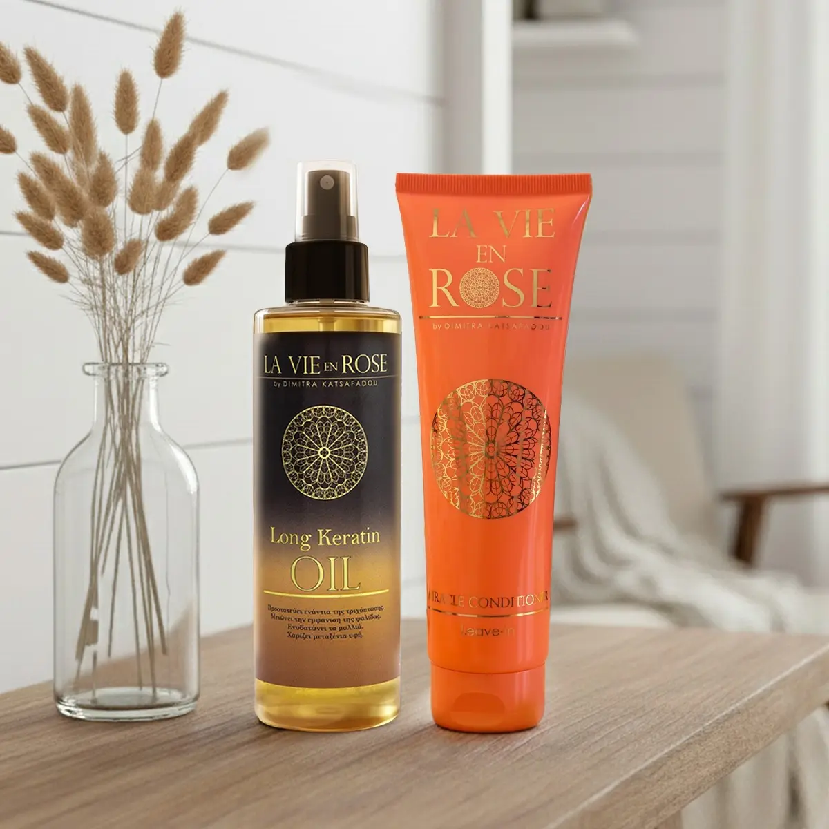 Special Offer | Long Keratin Oil 150ml + Miracle Conditioner Leave-In 150ml